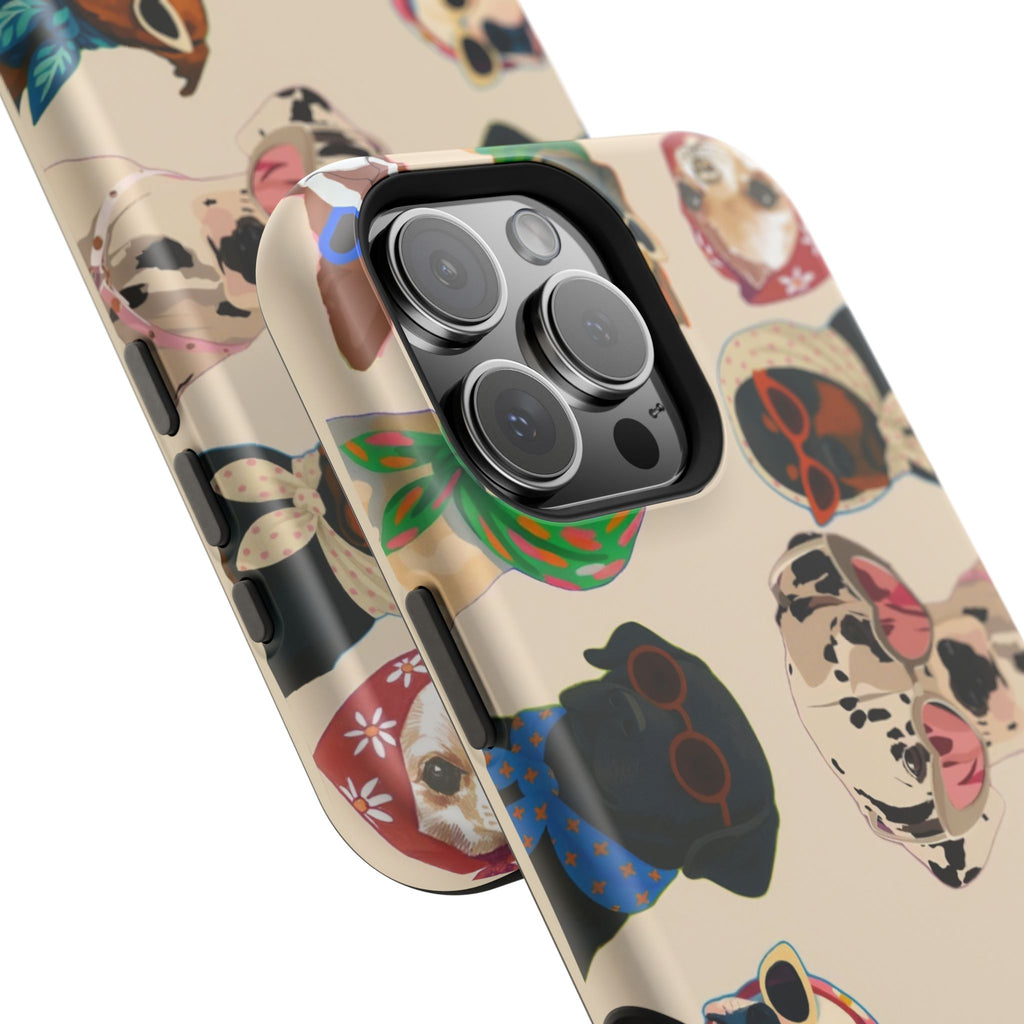 Paws & Pearl | Cute Puppy Magsafe Phone Case
