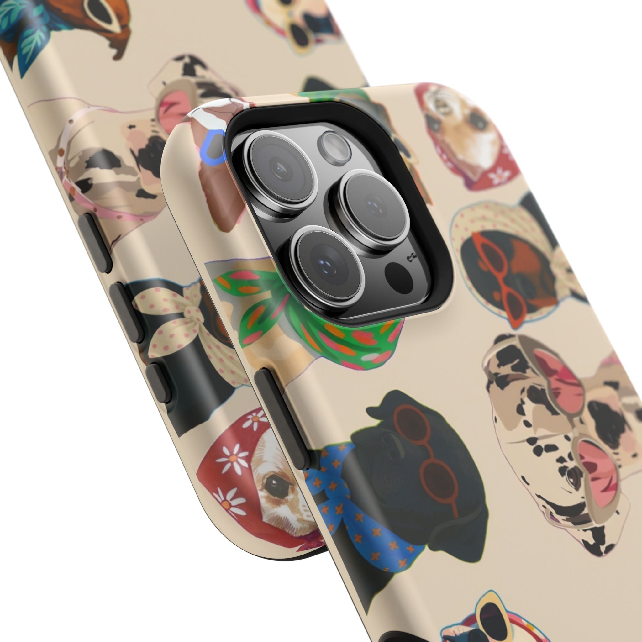 Paws & Pearl | Cute Puppy Magsafe Phone Case