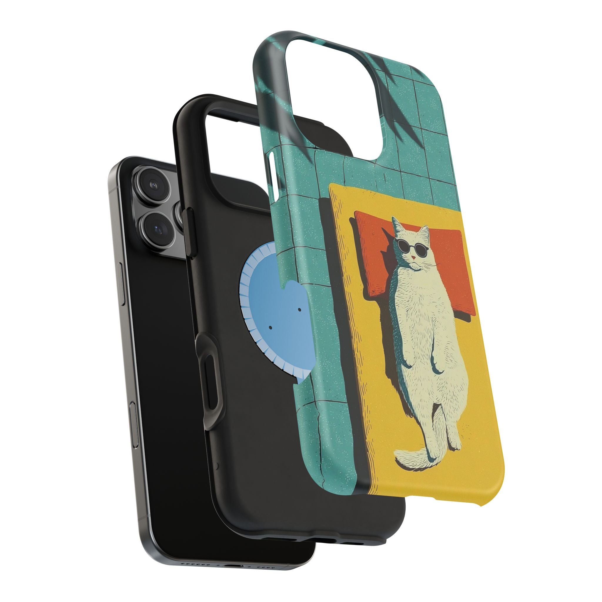 Cool Cate | Funny Sunglasses Cat Aesthetic Magsafe Phone Case