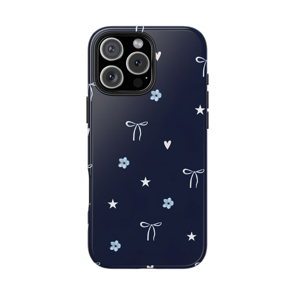 Twinkle Tide | Blue Charm Phone Case