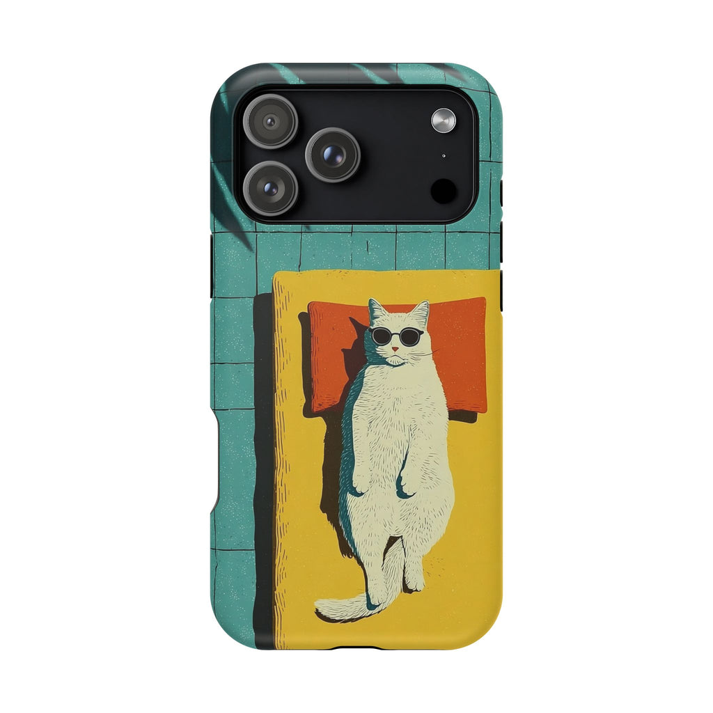 Cool Cate | Funny Sunglasses Cat Aesthetic Magsafe Phone Case