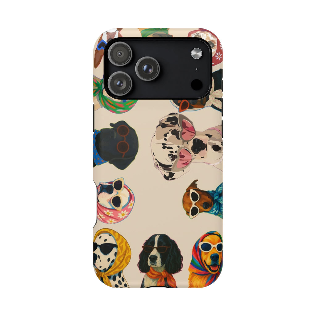 Paws & Pearl | Cute Puppy Magsafe Phone Case