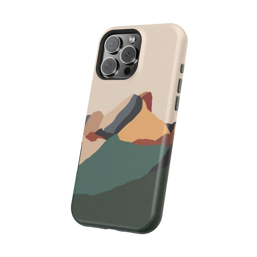 Silent Peaks | Muted Meadows Magsafe Phone Case