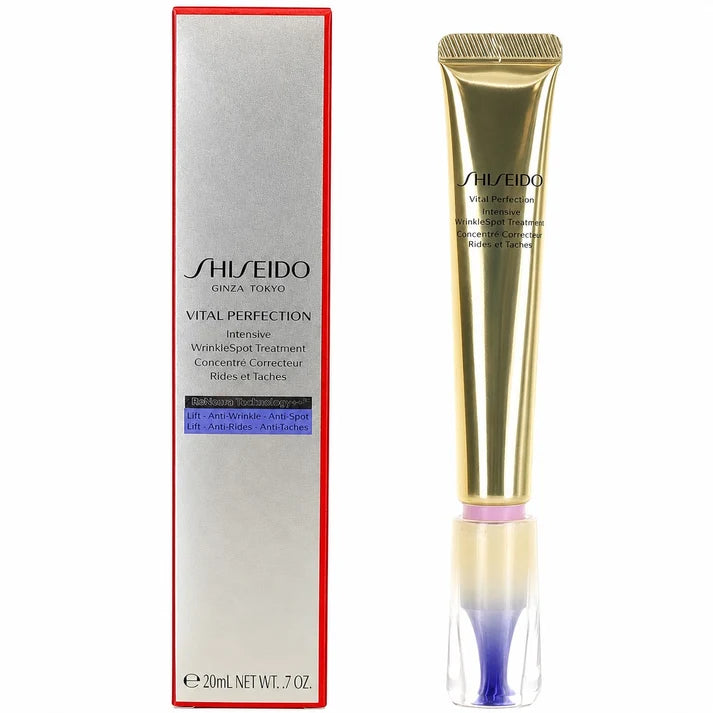Shiseido Vital Perfection Intensive WrinkleSpot Treatment 0.7 oz / 20ml Anti-Wrinkle &amp; Dark Spot Corrector | New in Box | Fast Shipping