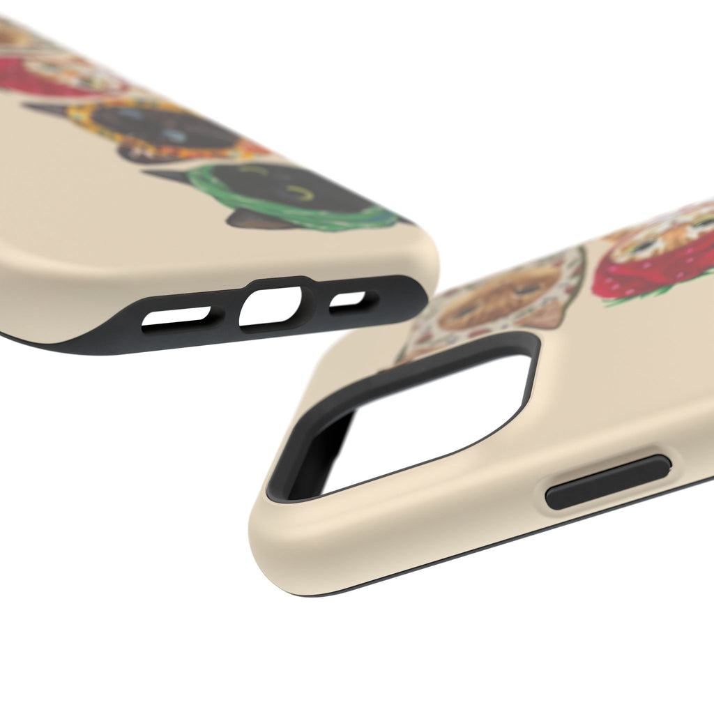 Whisker Parade | kawaii Cat Lover Magsafe Phone Case