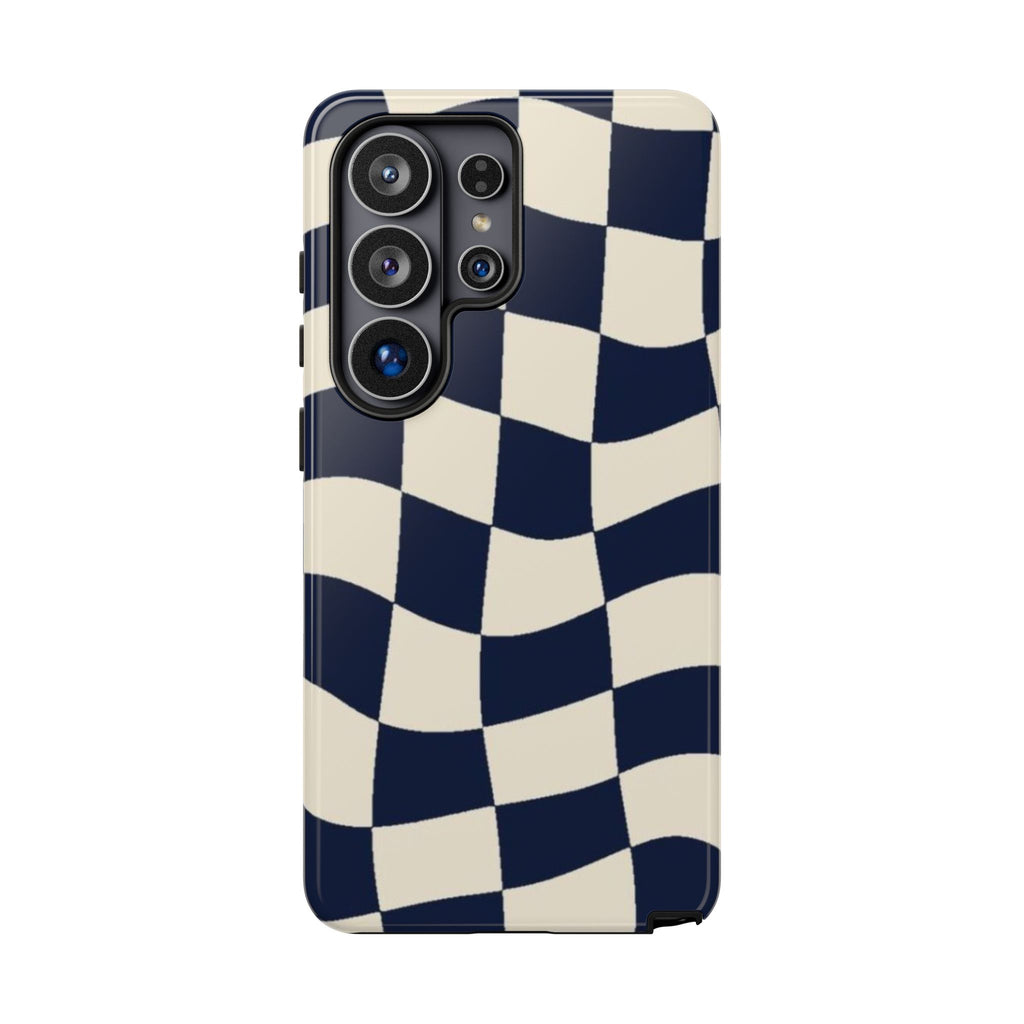 Midnight Checkers | Cobalt Rhythm Case