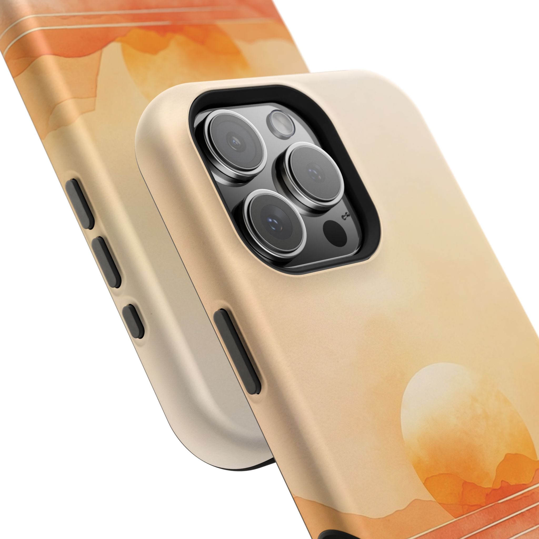 Golden Horizon | Peach Vista Magsafe Phone Case