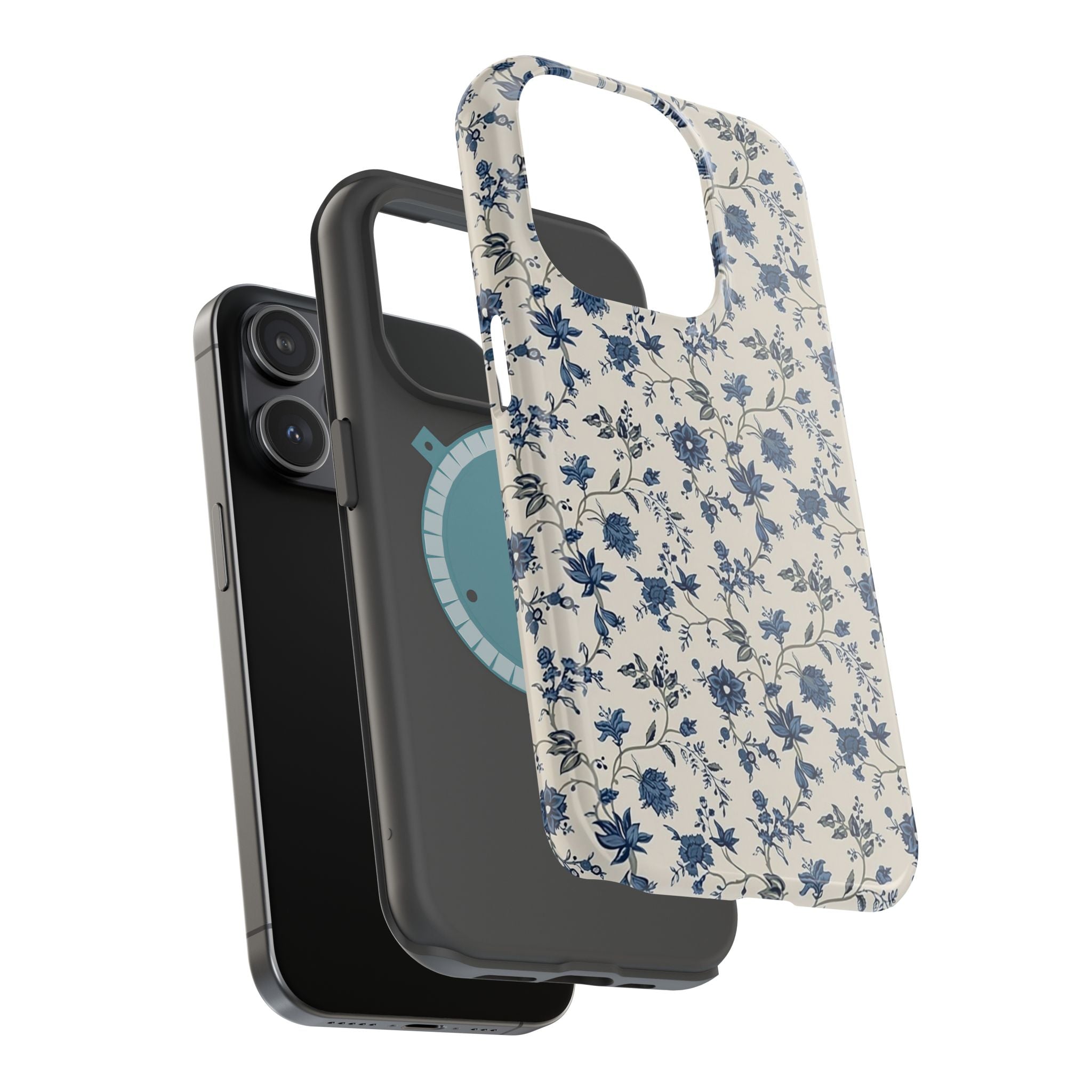 Petal Romance | Dainty Floral Dairy Magsafe Phone Case