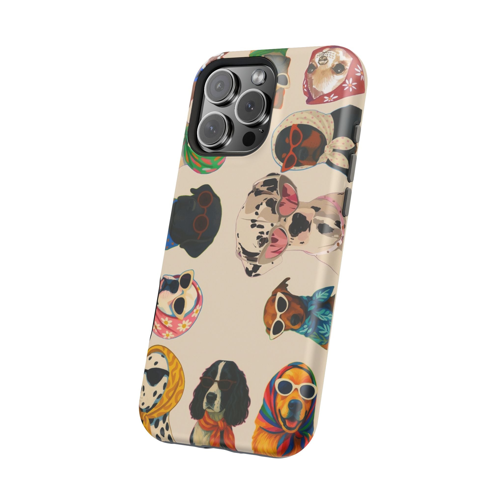 Paws & Pearl | Cute Puppy Magsafe Phone Case