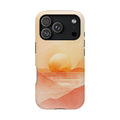 Golden Horizon | Peach Vista Magsafe Phone Case