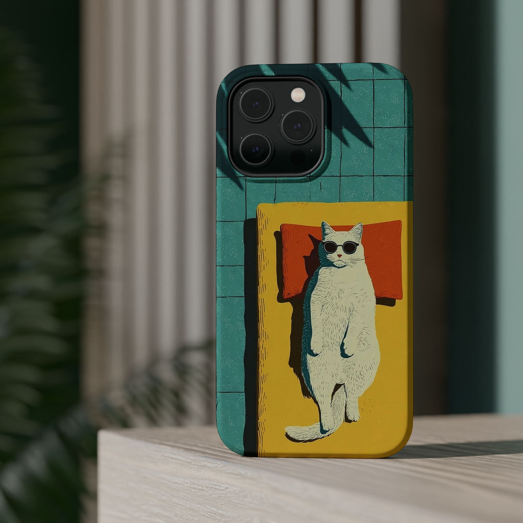 Cool Cate | Funny Sunglasses Cat Aesthetic Magsafe Phone Case
