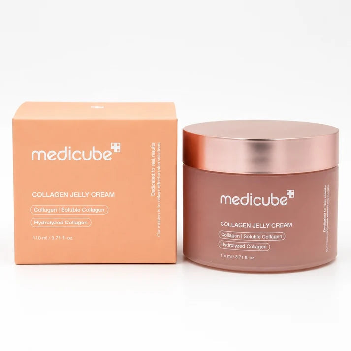 MEDICUBE Collagen Jelly Cream 110ml – Elasticity &amp; Deep Moisturizing K-Beauty Skincare