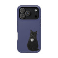 Midnight Purr | Cute Black Cat Magsafe PhoneCase