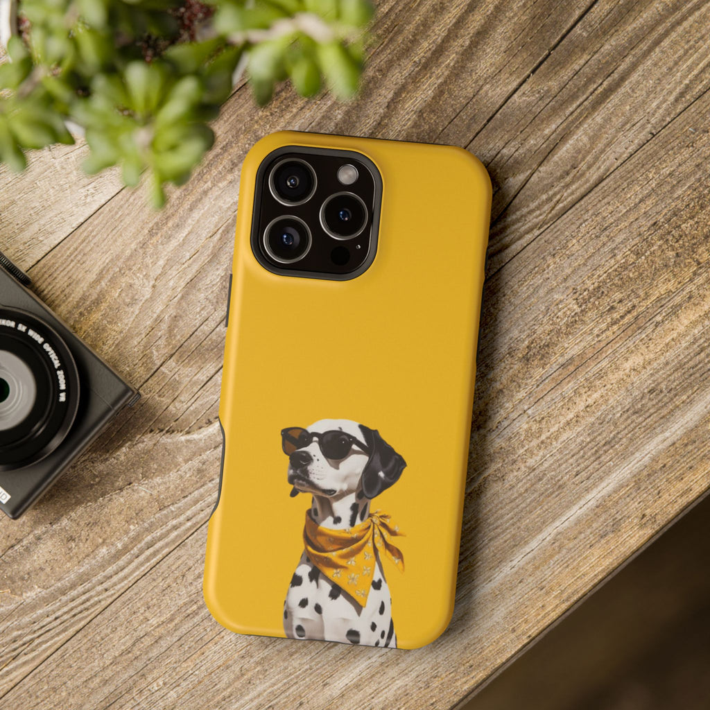 Dapper Dalmatian | Cool Sunglasses Dog Magsafe Phone Case