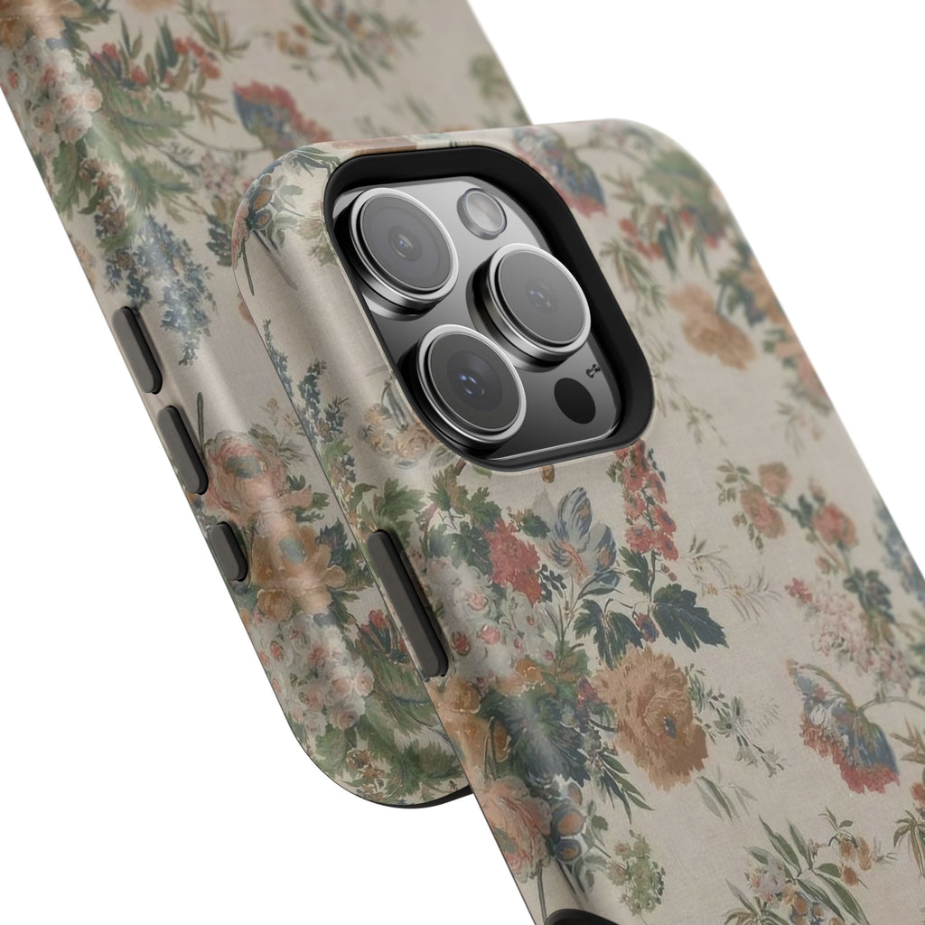 Vintage Whisper | Secret Bouquet Magsafe Phone case