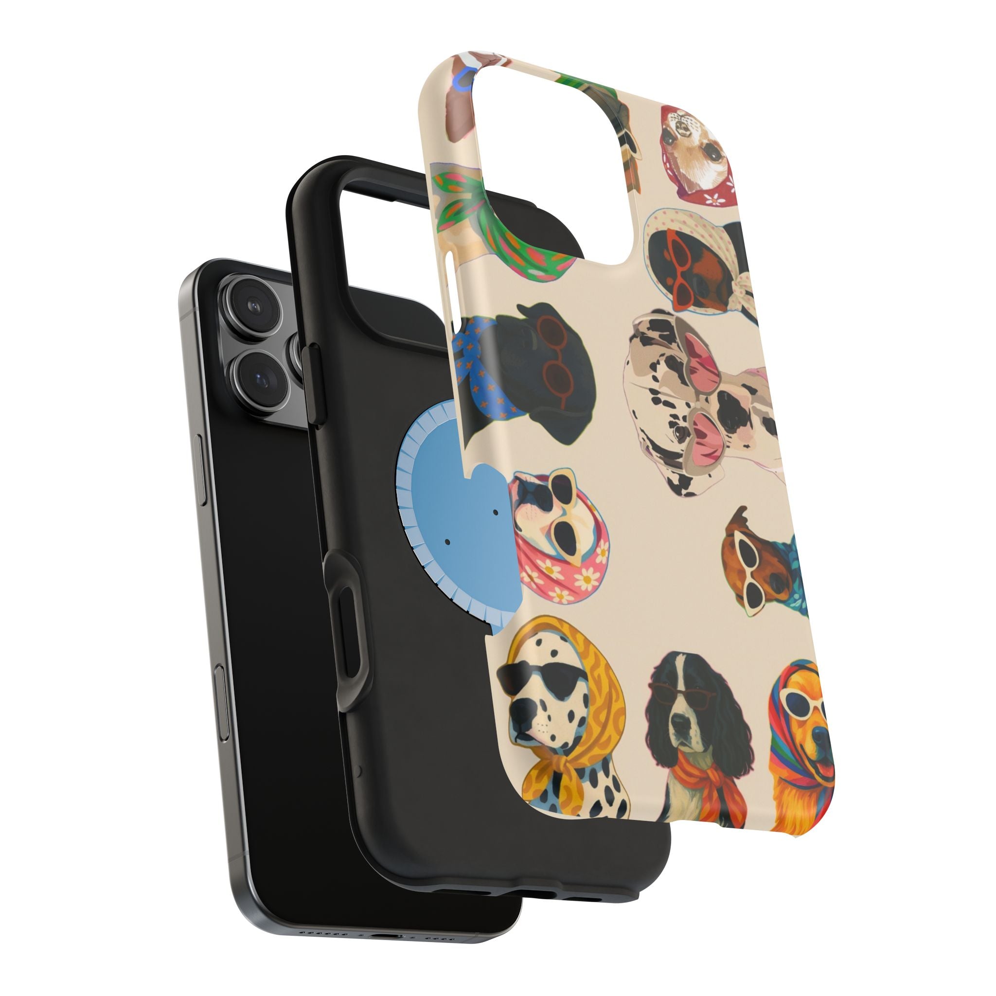 Paws & Pearl | Cute Puppy Magsafe Phone Case