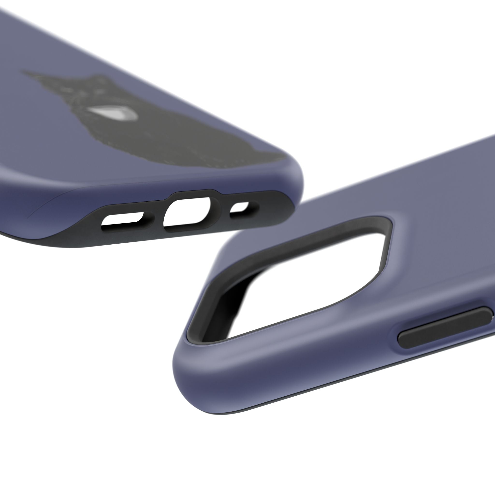 Midnight Purr | Cute Black Cat Magsafe PhoneCase