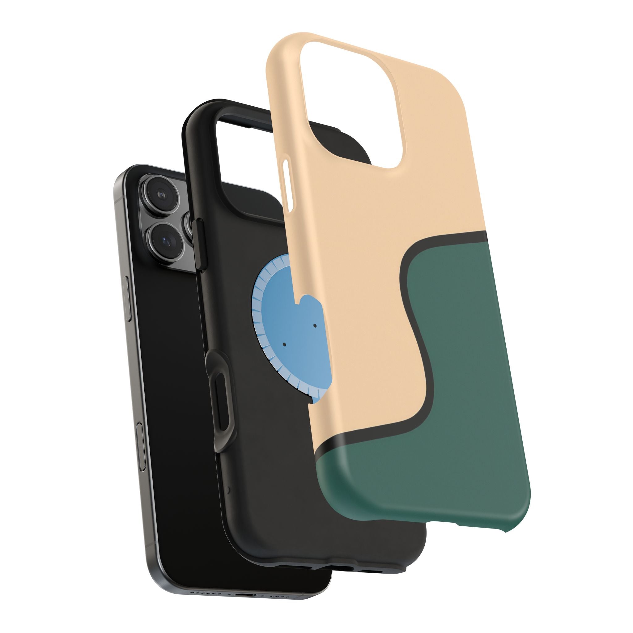 Coastal Whisper | Serene Layers Magsafe Phone Case