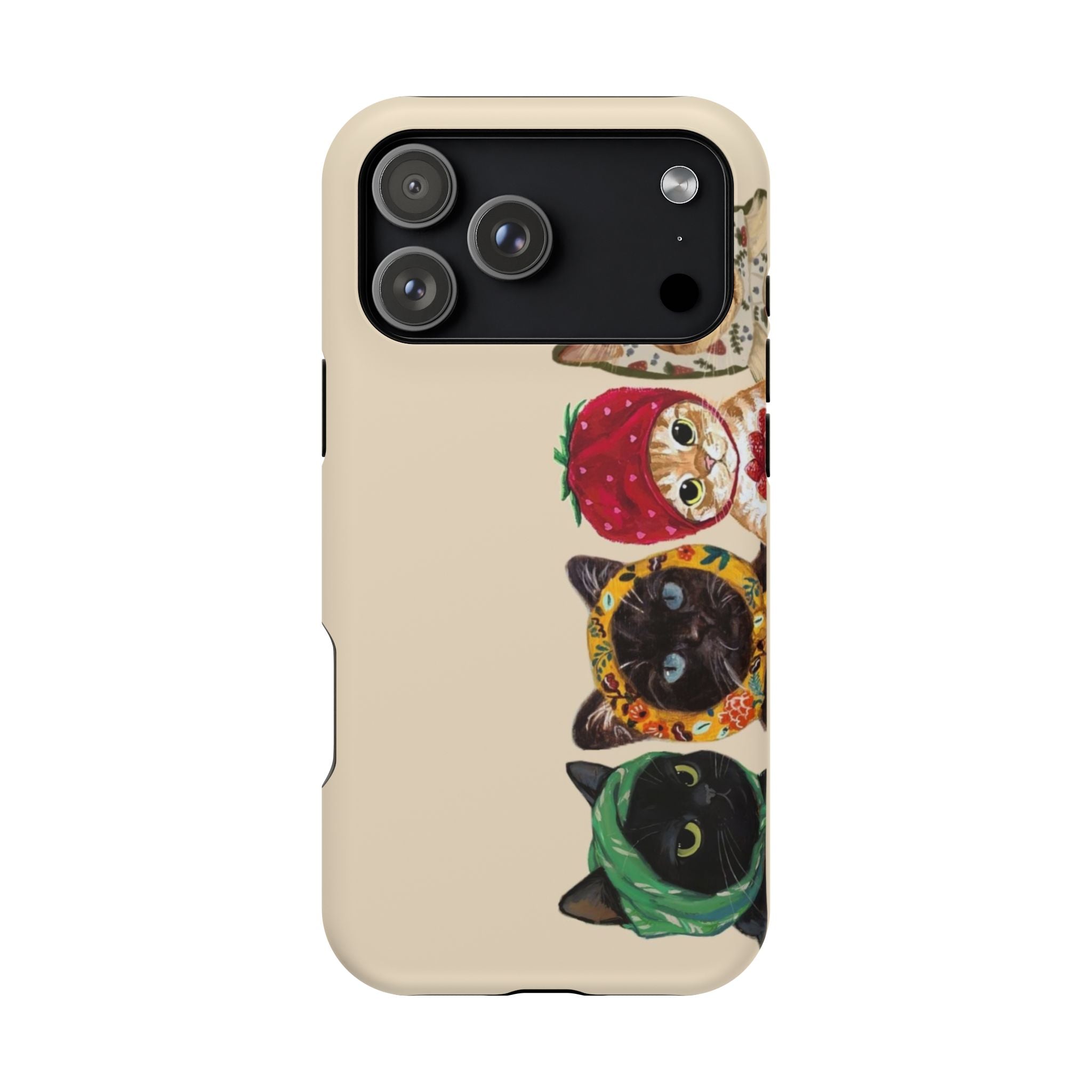 Whisker Parade | kawaii Cat Lover Magsafe Phone Case