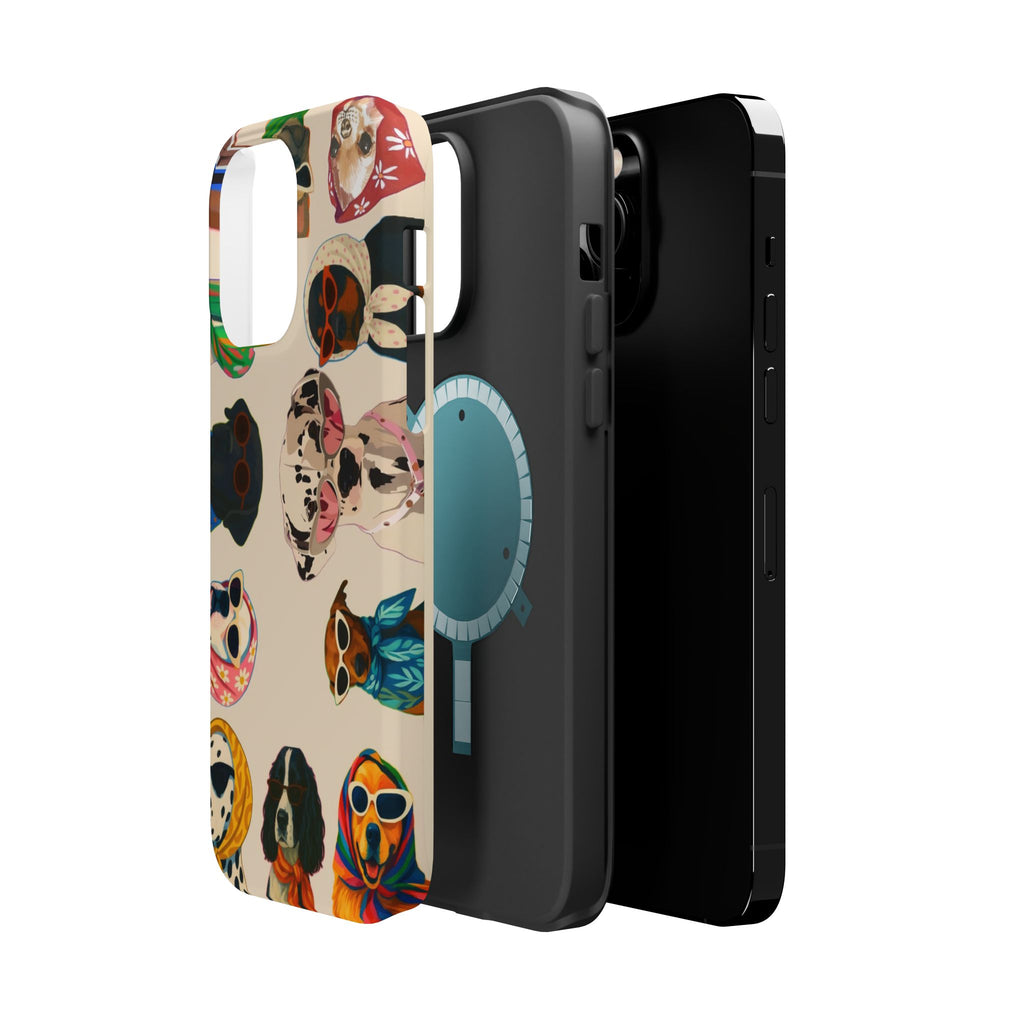 Paws & Pearl | Cute Puppy Magsafe Phone Case
