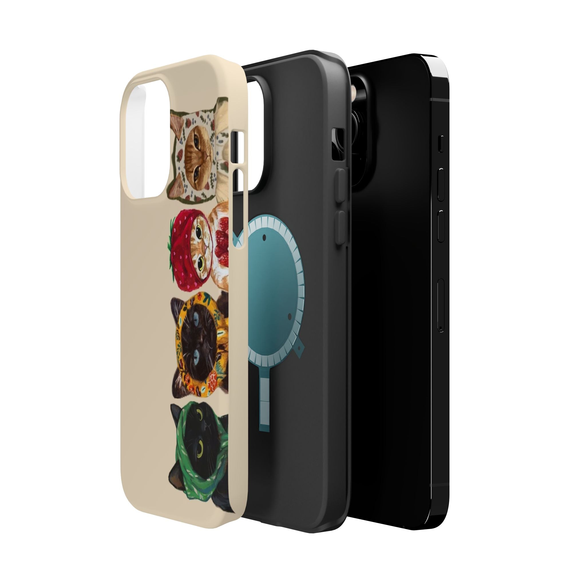 Whisker Parade | kawaii Cat Lover Magsafe Phone Case