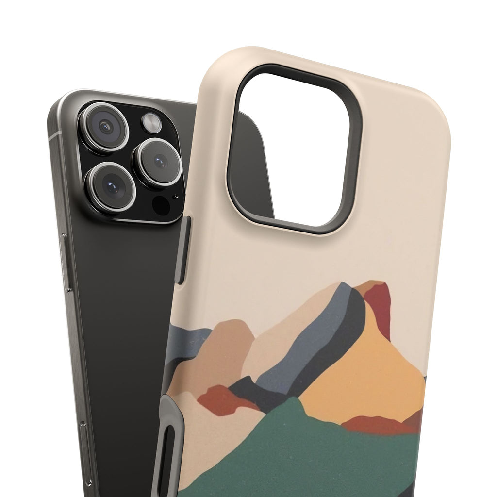 Silent Peaks | Muted Meadows Magsafe Phone Case