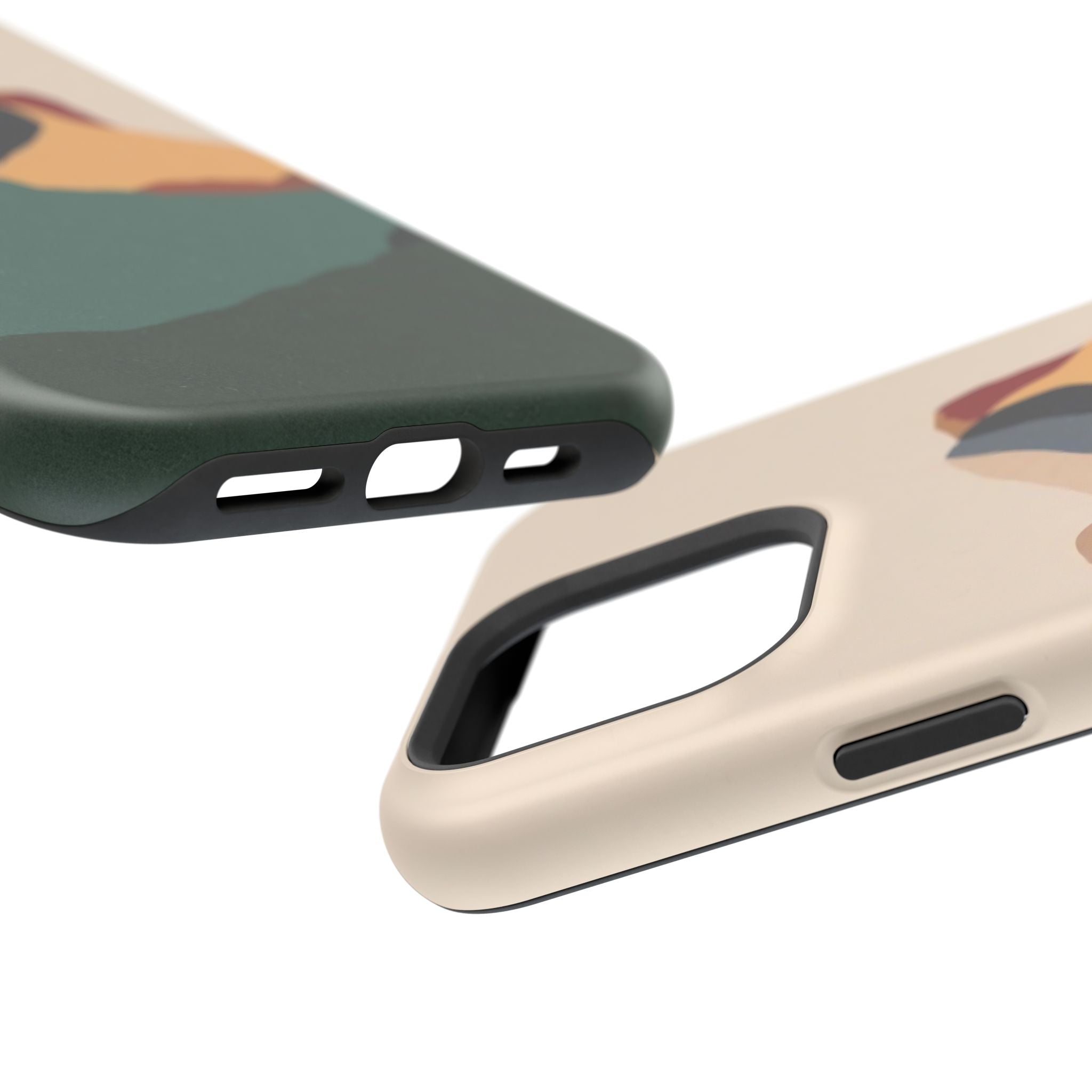 Silent Peaks | Muted Meadows Magsafe Phone Case
