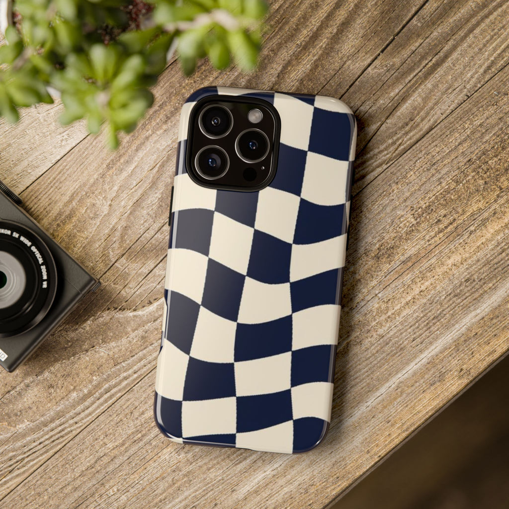Midnight Checkers | Cobalt Rhythm Case