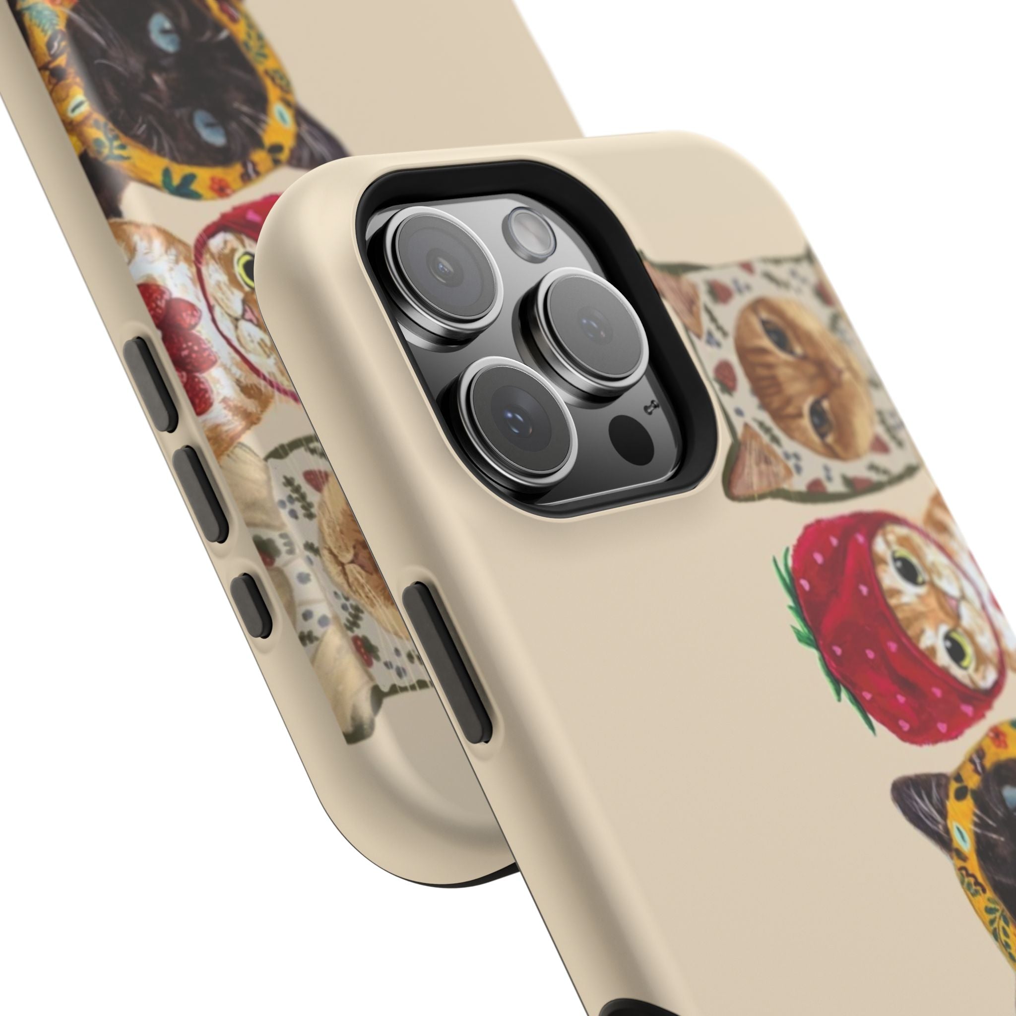 Whisker Parade | kawaii Cat Lover Magsafe Phone Case