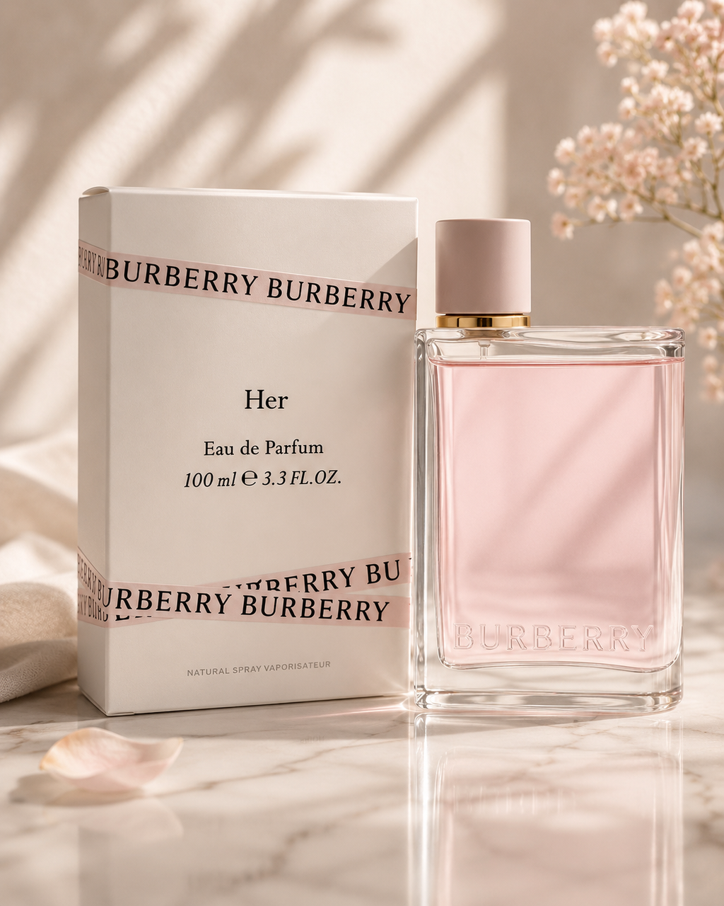 Burberry Her 3.3 Eau De Parfum Spray For her