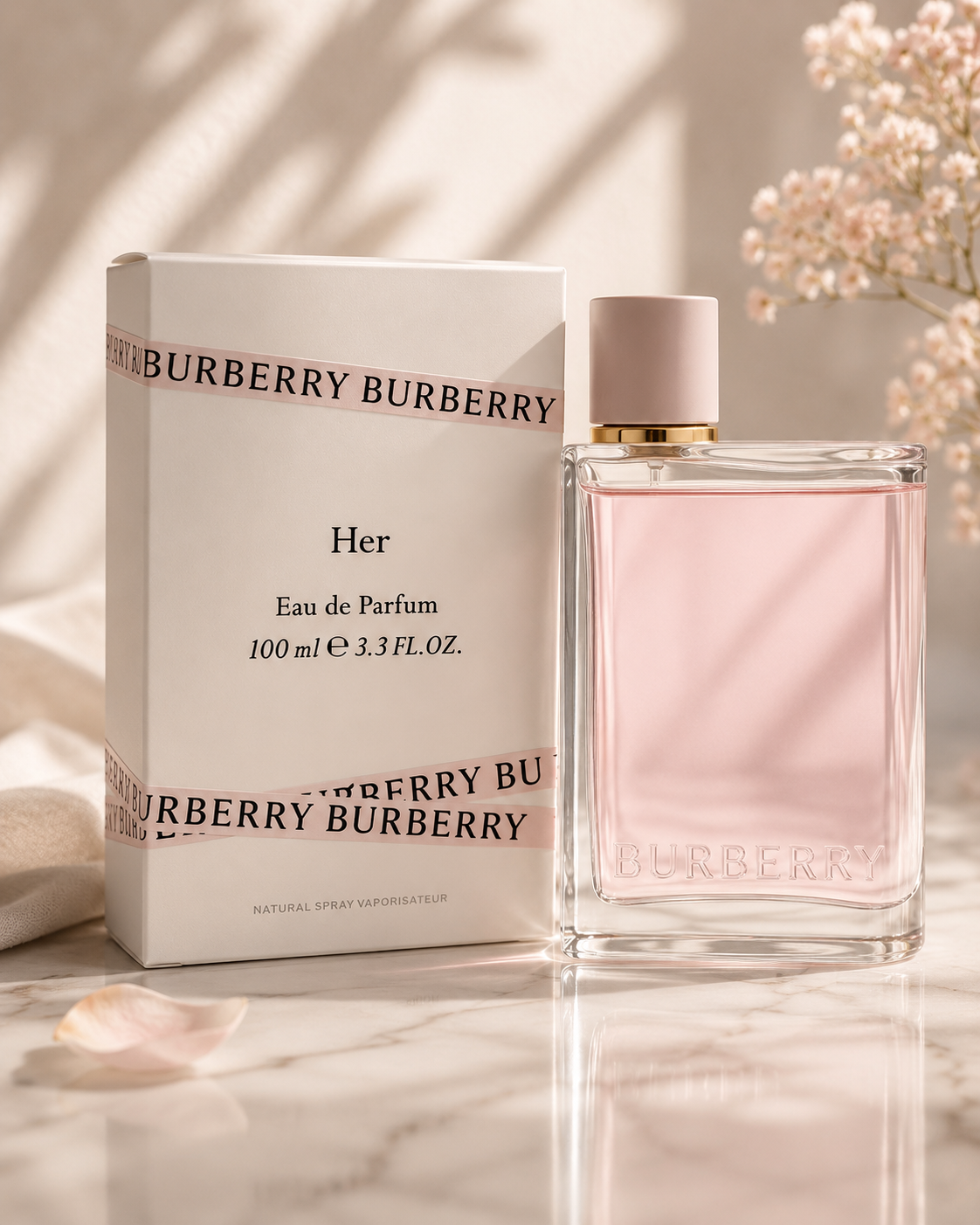 Burberry Her 3.3 Eau De Parfum Spray For her