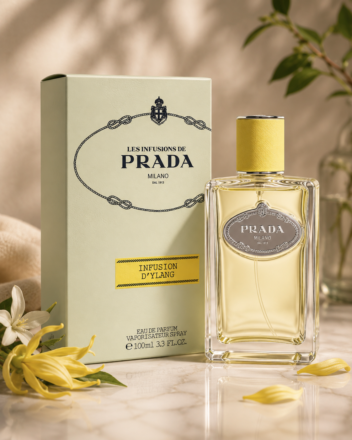 Prada Les Infusions De Ylang 3.4 EDP for Men and Women