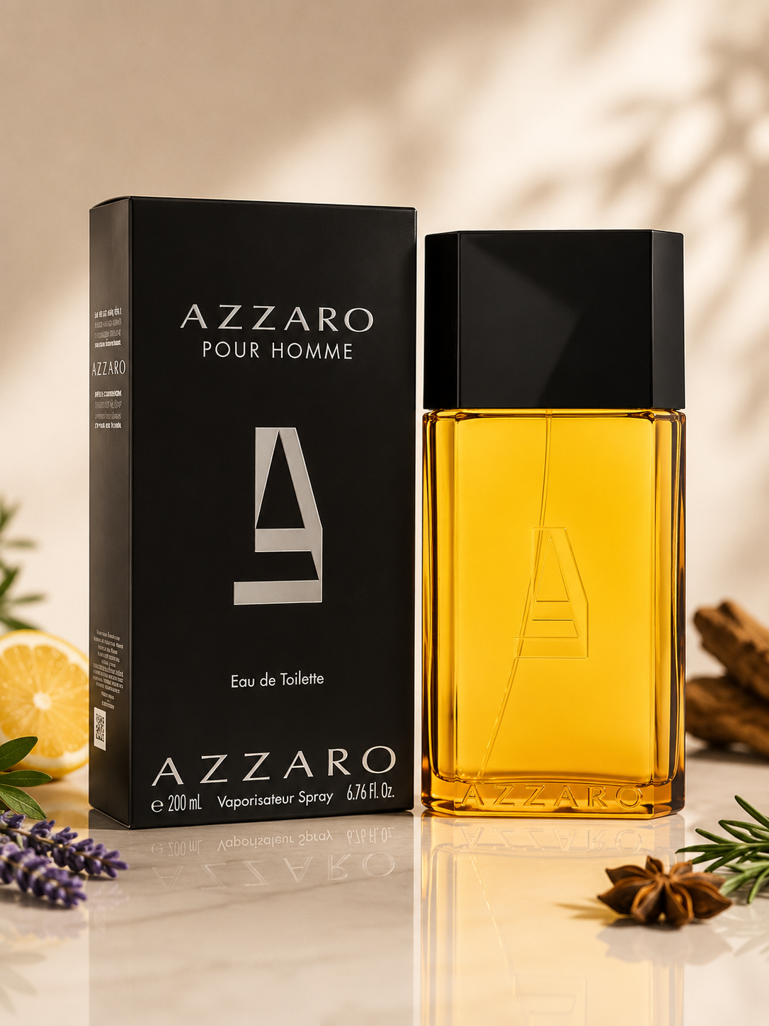 Azzaro Pour Homme 6.8 Eau De Toilette Spray For Men