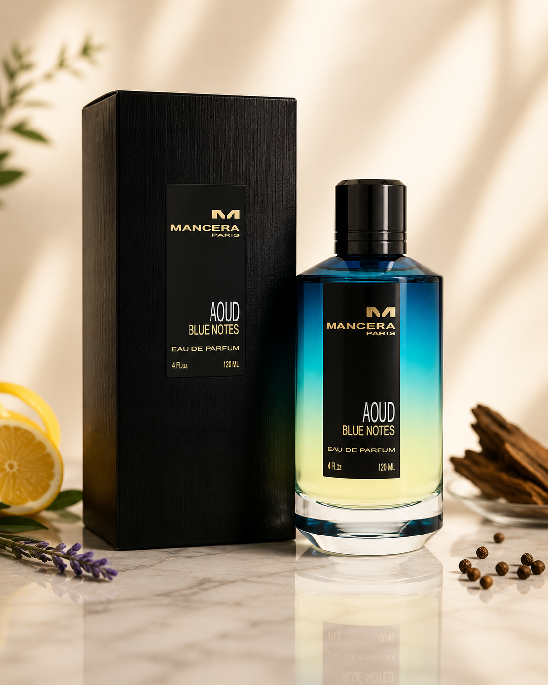 Mancera Aoud Blue Notes By Mancera, 4 Oz EDP for Men and Women
