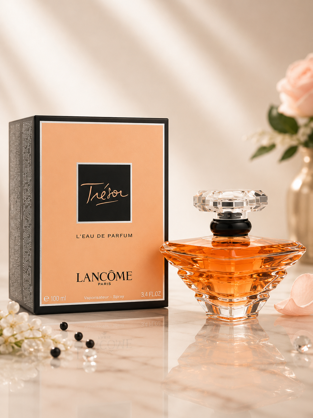 Tresor By Lancome, 3.4 Oz L'eau De Parfum Spray For Her