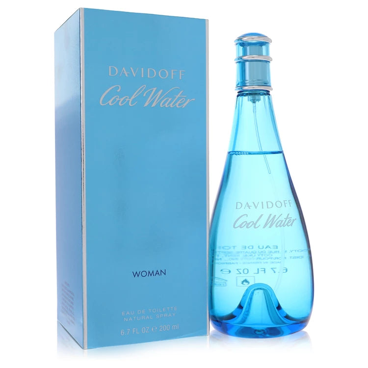 Cool Water By Davidoff, 6.7 Oz EDT for Her